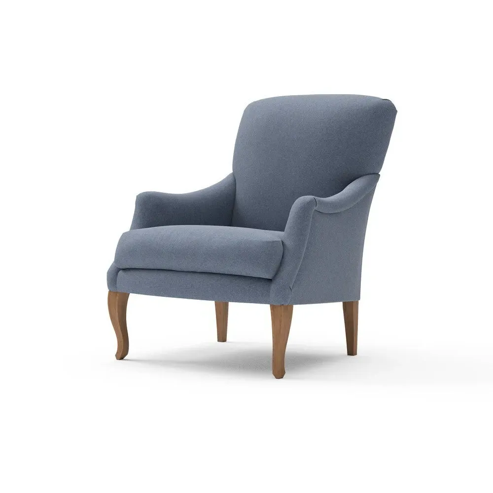 Armchair - Indigo, House Linen Mix
