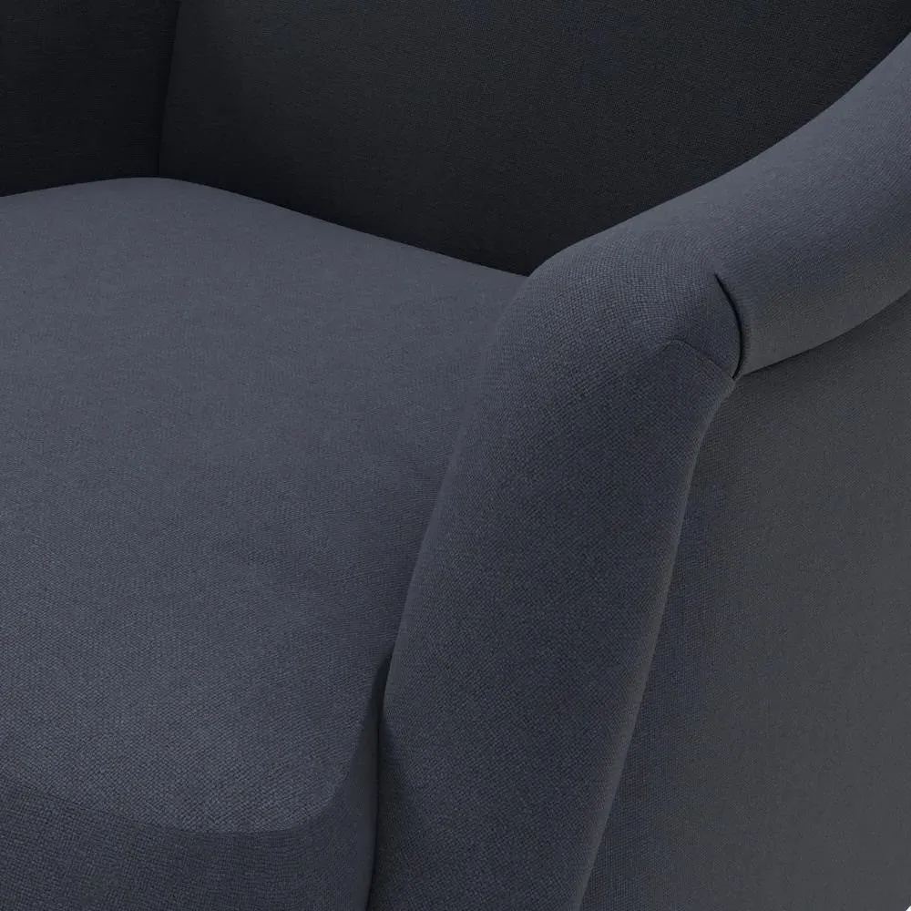 Armchair - Ink, House Linen Mix