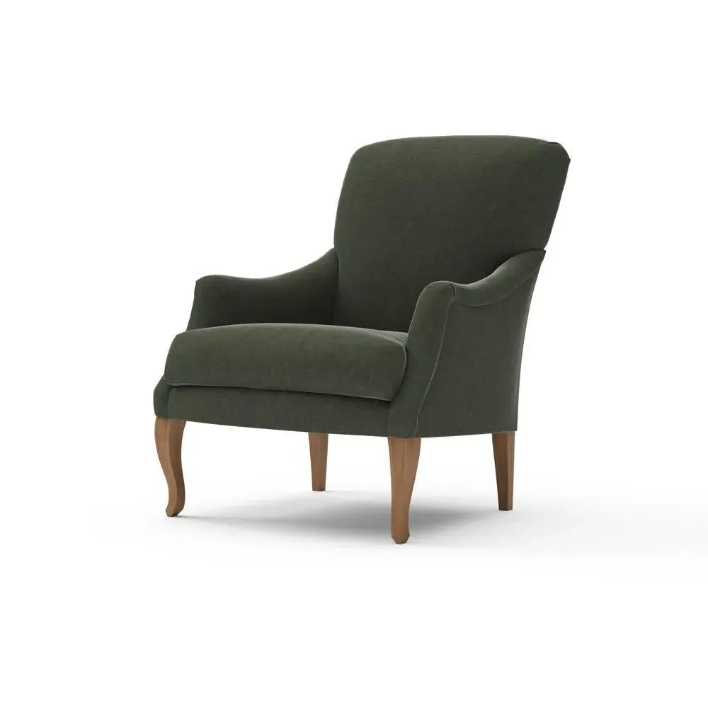 Armchair - Moss, Eco Chenille