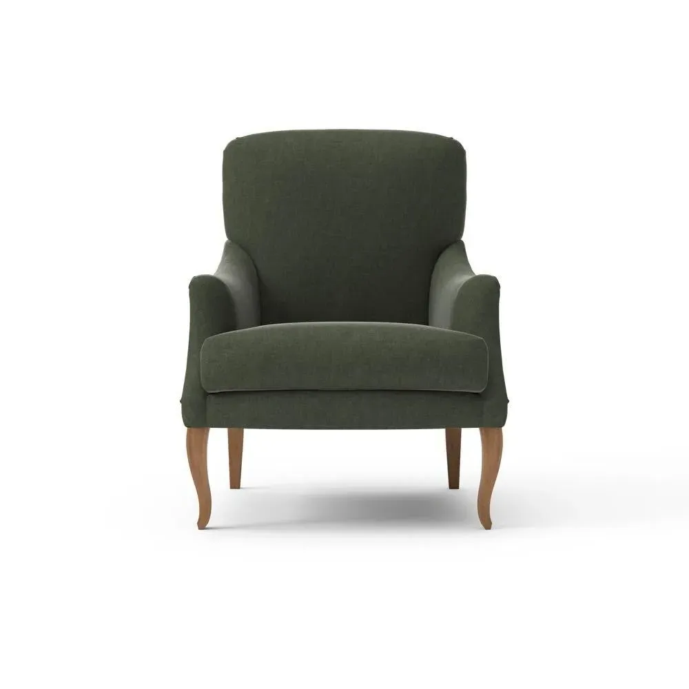 Armchair - Moss, Eco Chenille