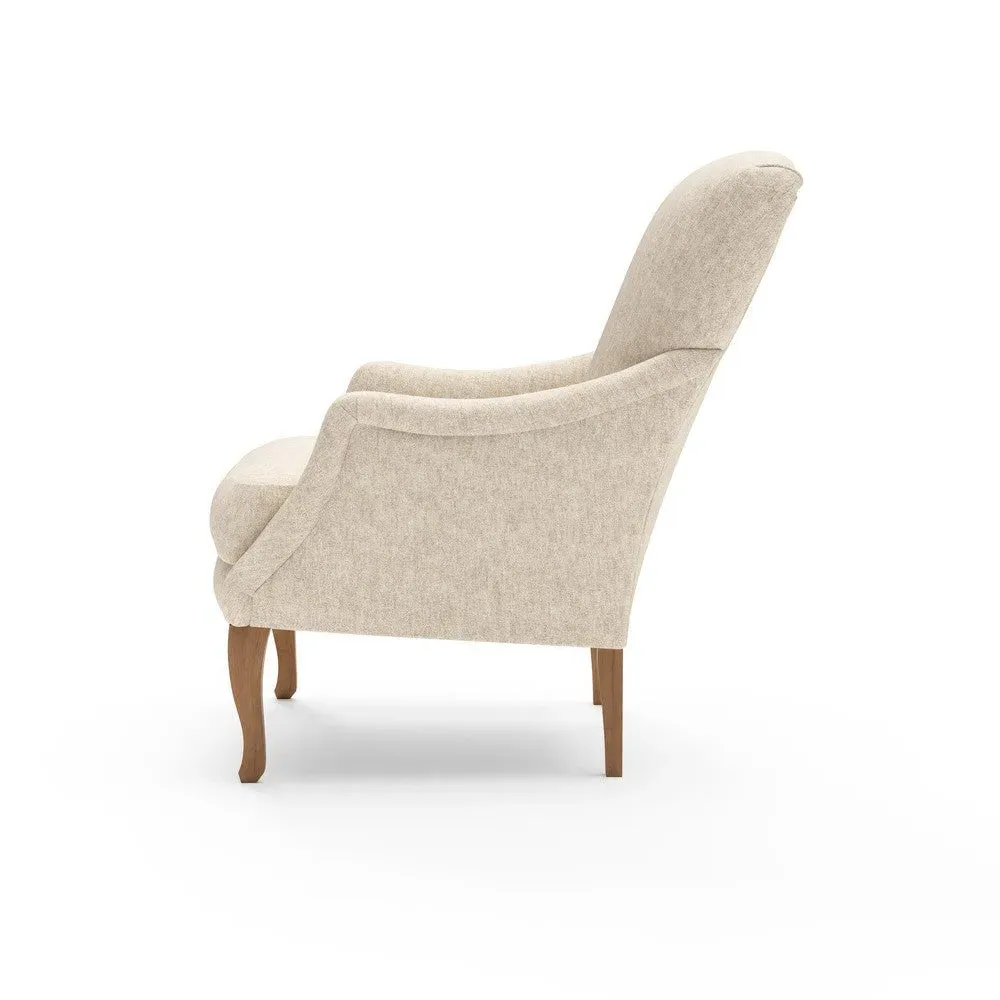 Armchair - Natural, Aquaclean Oxford