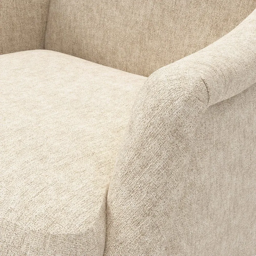 Armchair - Natural, Aquaclean Oxford