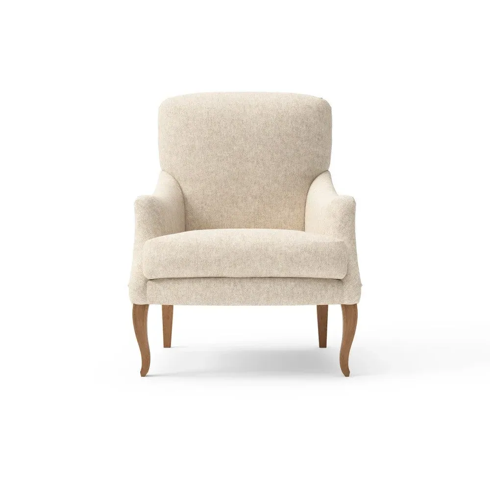 Armchair - Natural, Aquaclean Oxford