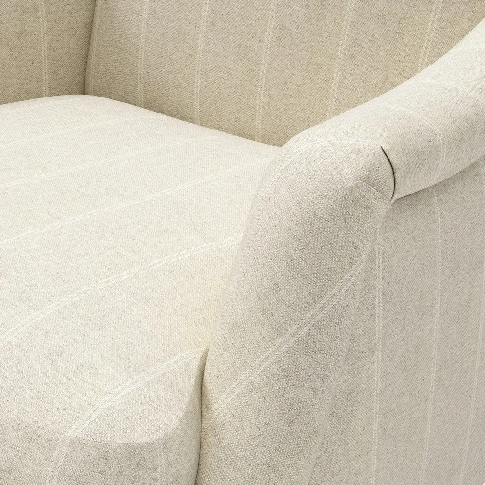Armchair - Natural, Compton Stripe