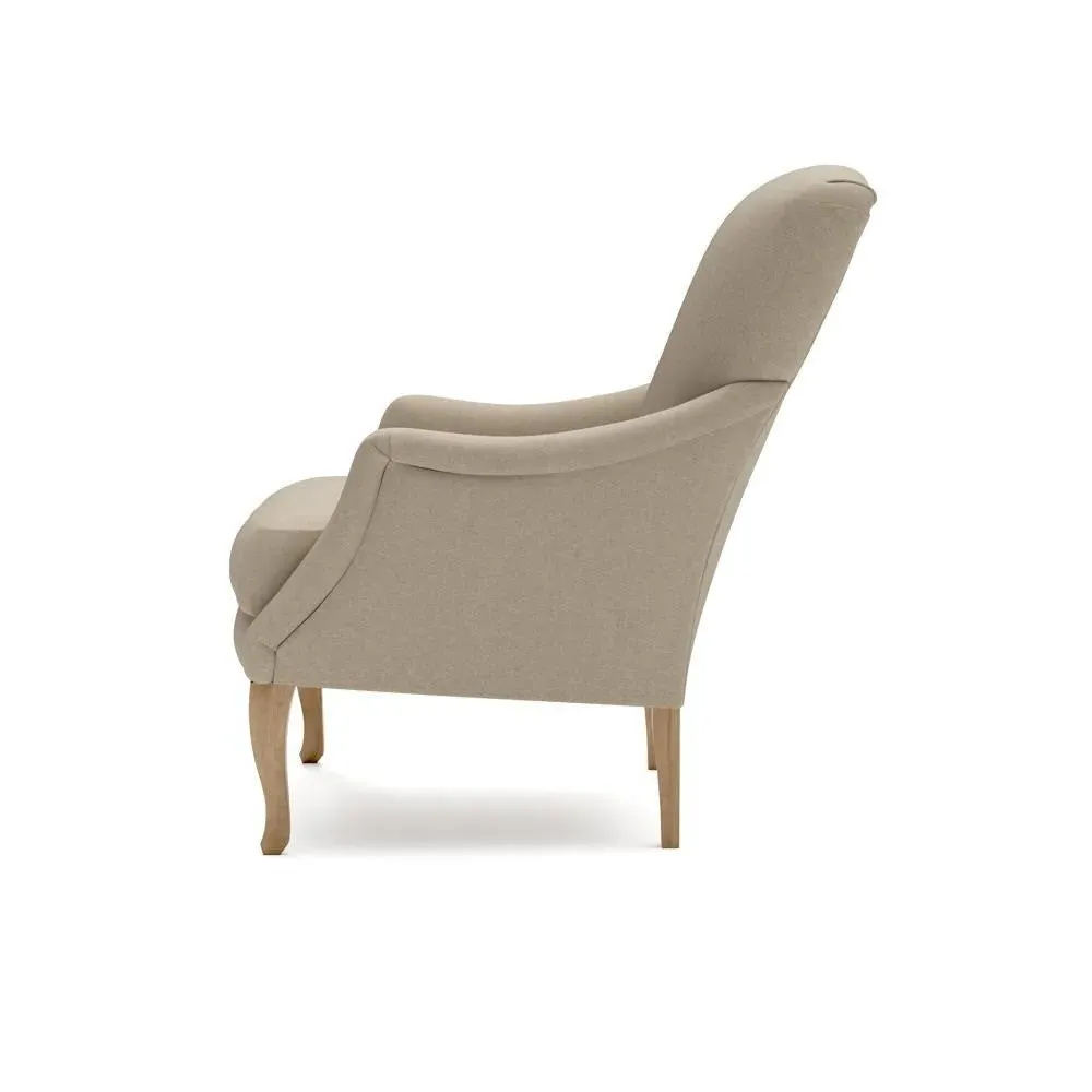 Armchair - Natural, House Linen Mix