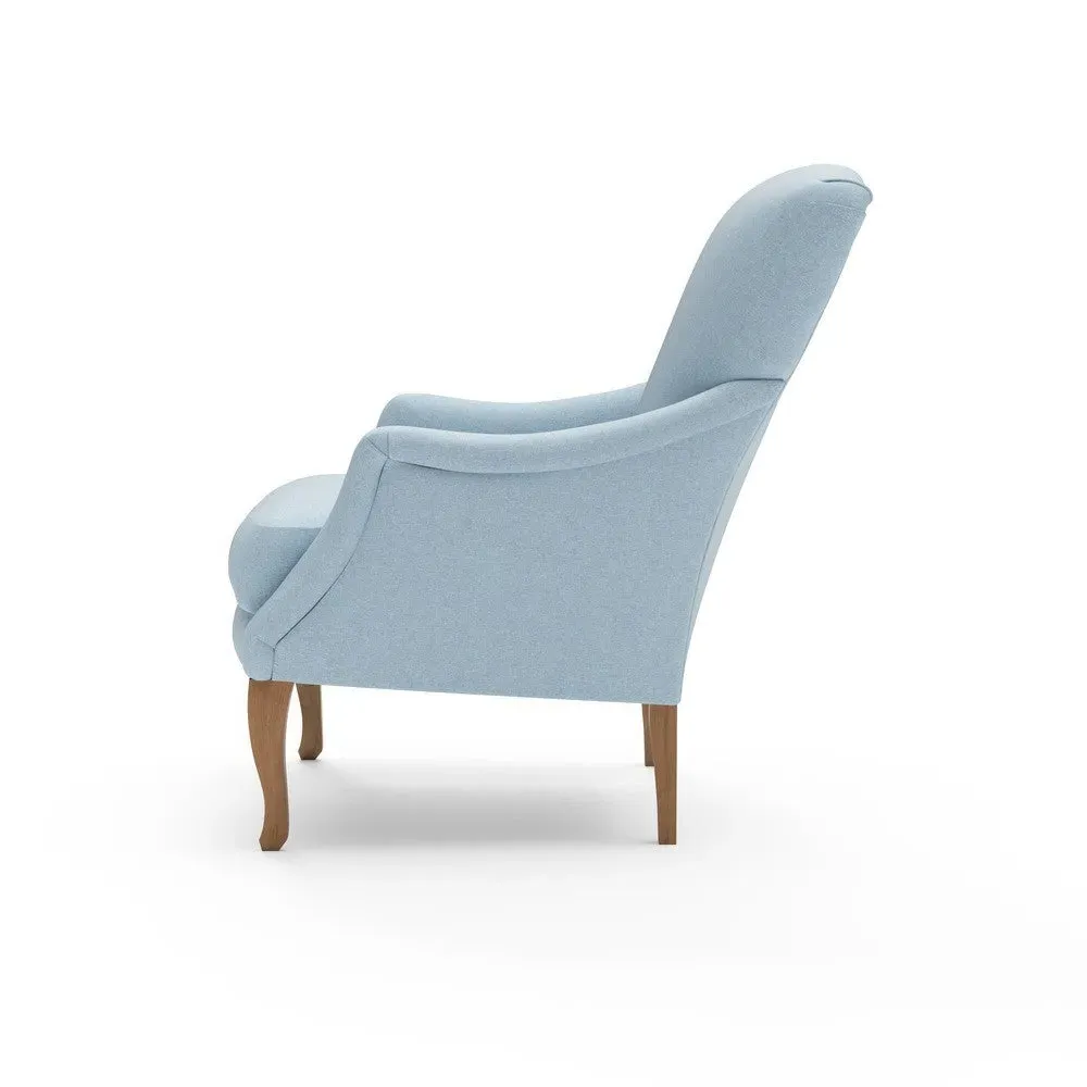 Armchair - Sky Blue, House Linen Mix