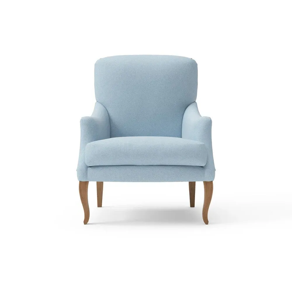 Armchair - Sky Blue, House Linen Mix