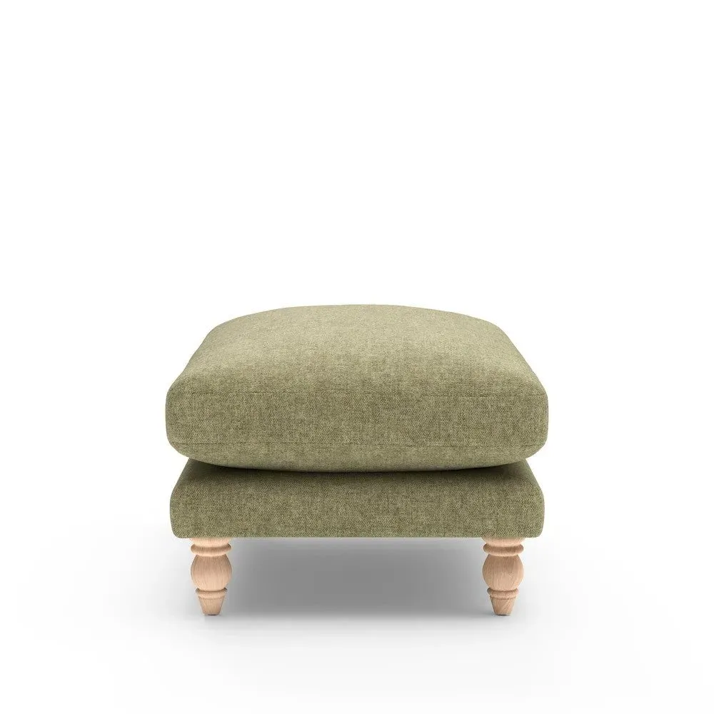 Foot Stool - Sage, Aquaclean Oxford
