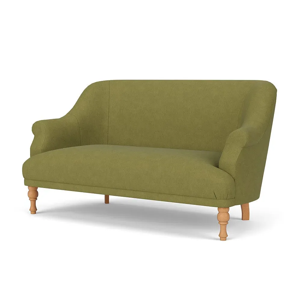2-Seater Sofa - Apple, Linen Mix