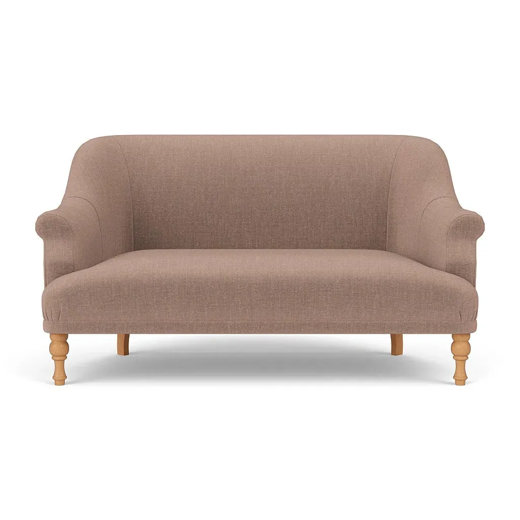 2-Seater Sofa - Dusky Rose, Eco Chenille image
