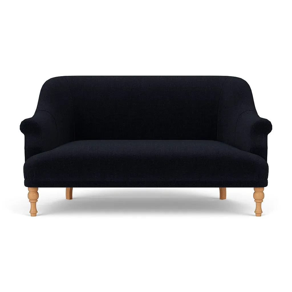 2-Seater Sofa - Ink, Eco Chenille