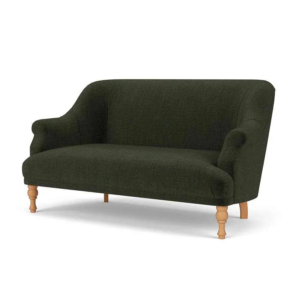 2-Seater Sofa - Moss, Eco Chenille