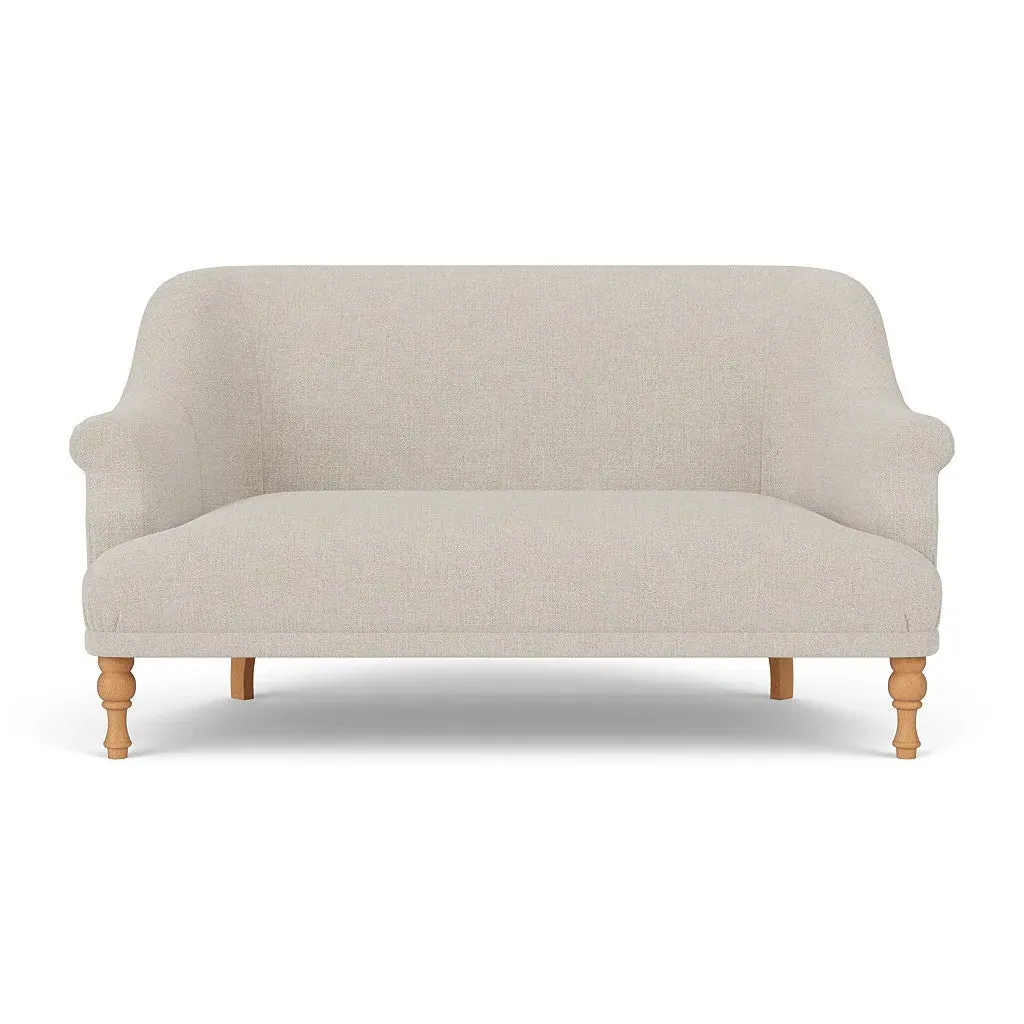 2-Seater Sofa - Natural, Aquaclean Oxford