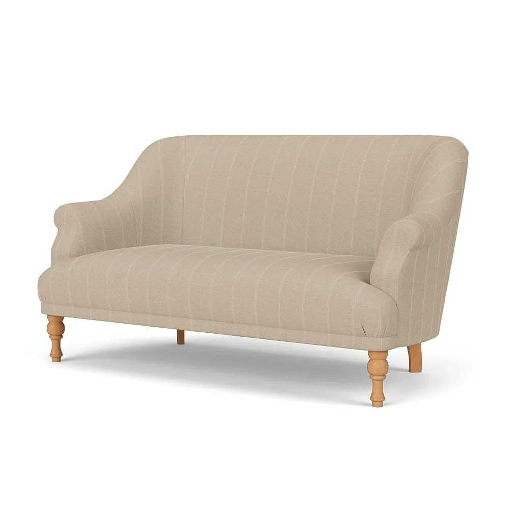 2-Seater Sofa - Natural, Compton Stripe