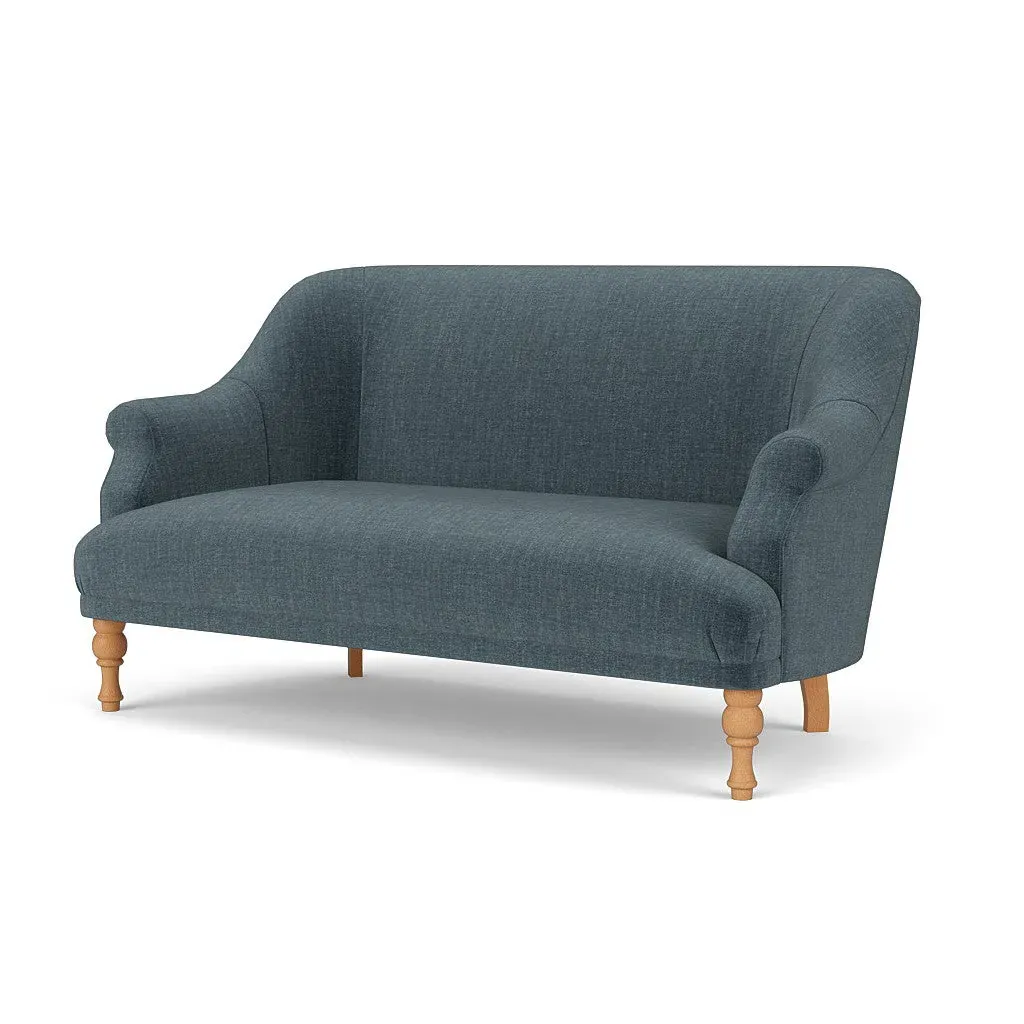 2 Seater Sofa - Teal, Eco Chenille