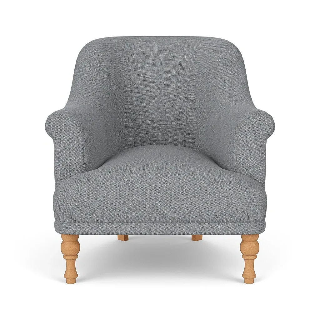 Armchair - Blue Marl, House Weave image