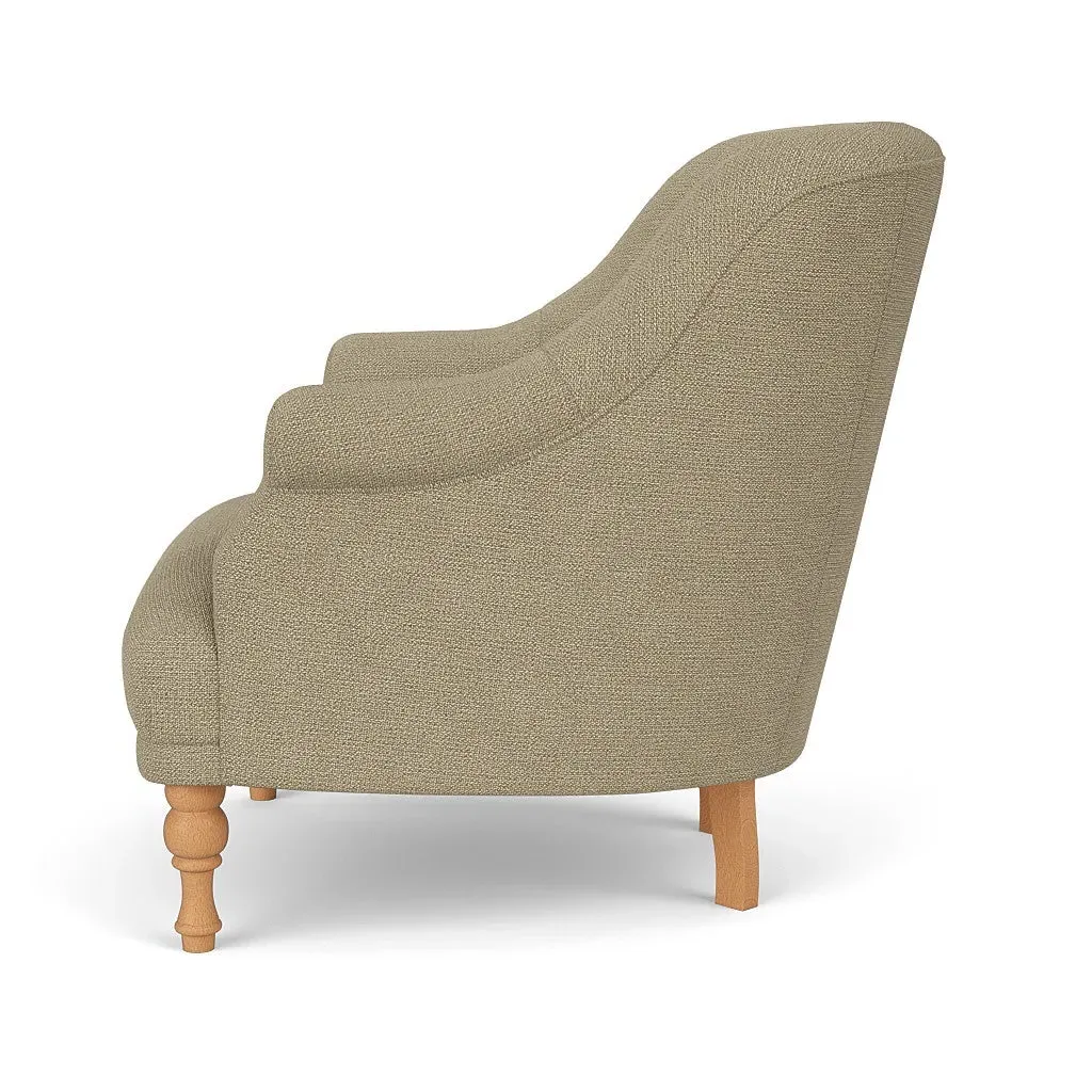 Armchair - Green Marl, House Weave