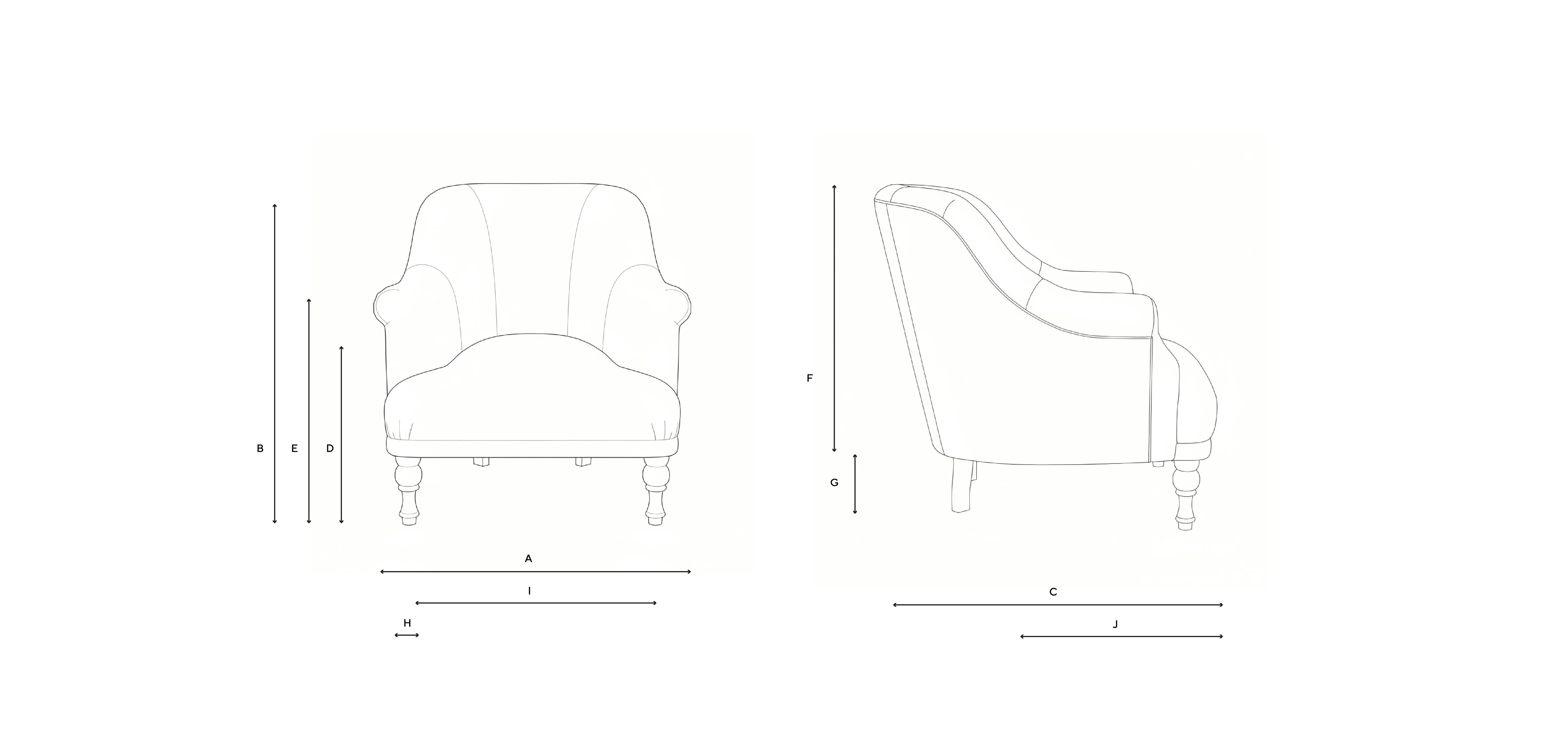 Armchair - Grey, Rustic Weave