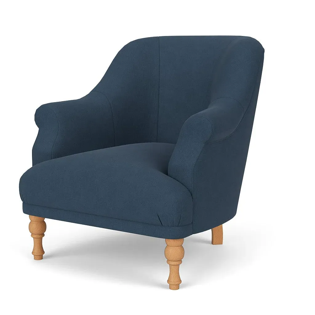 Armchair - Indigo, House Linen Mix