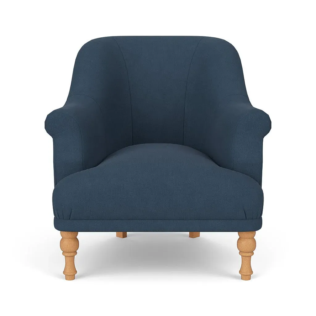 Armchair - Indigo, House Linen Mix