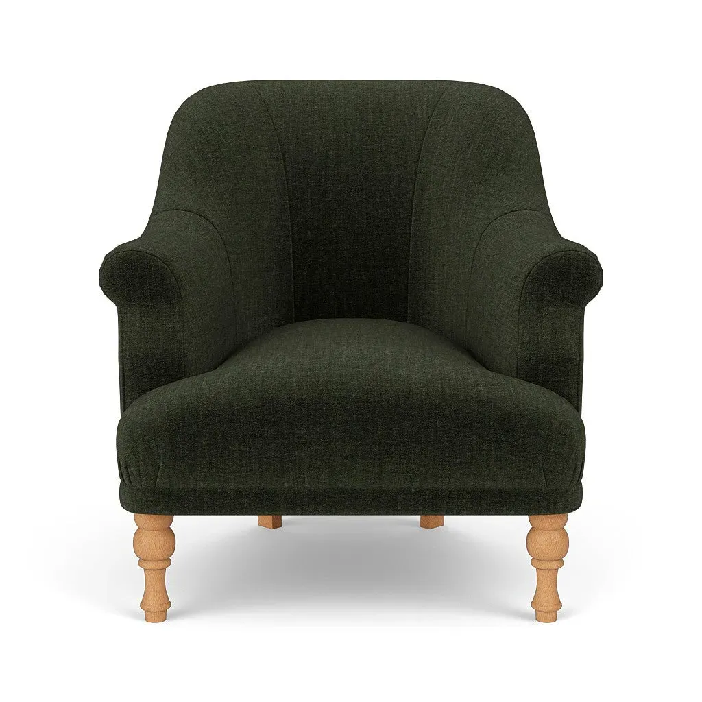 The Cotswold Company Armchair - Moss, Eco Chenille, alternate view