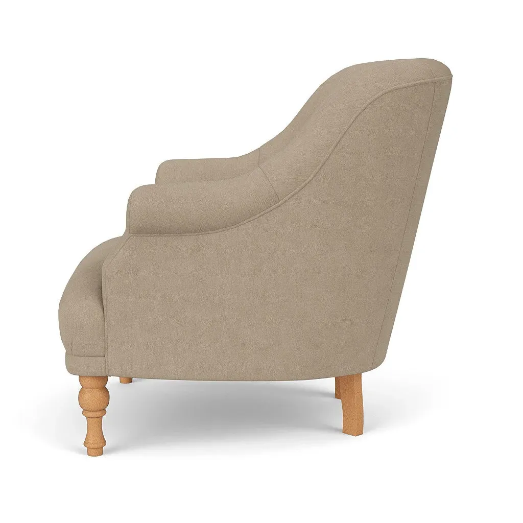 Armchair - Natural, House Linen Mix