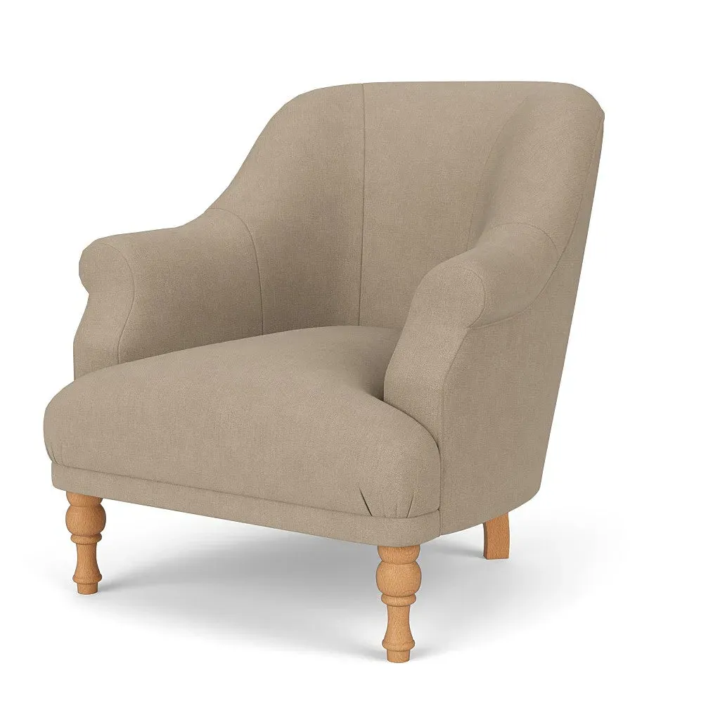 Armchair - Natural, House Linen Mix