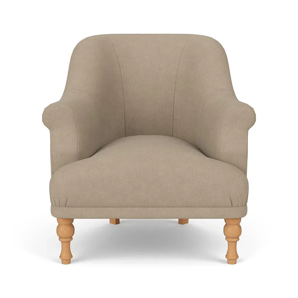 Armchair - Natural, House Linen Mix