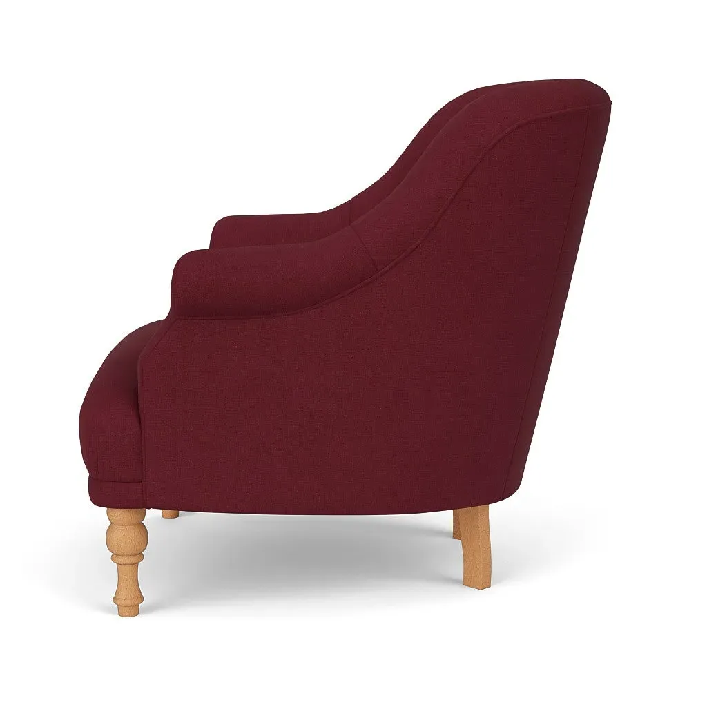 Armchair - Rosehip, House Linen Mix