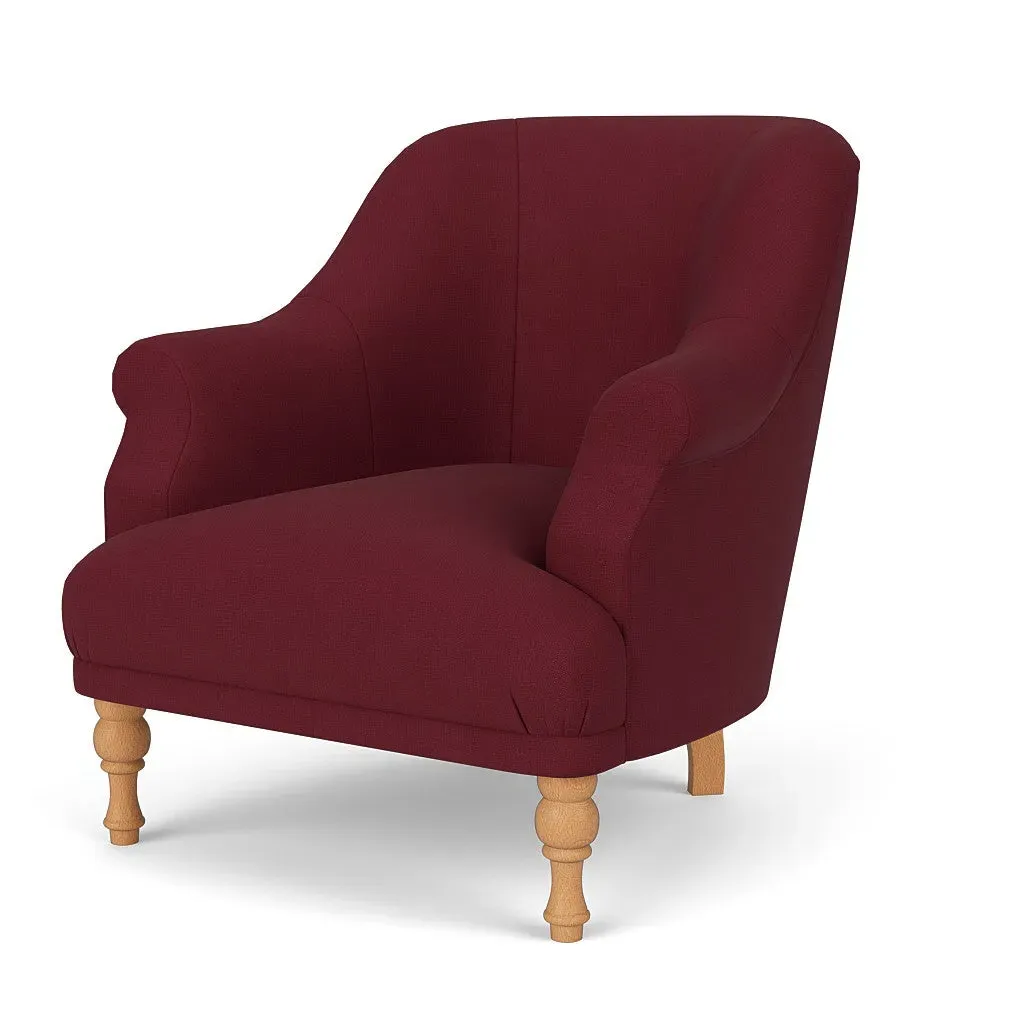 Armchair - Rosehip, House Linen Mix