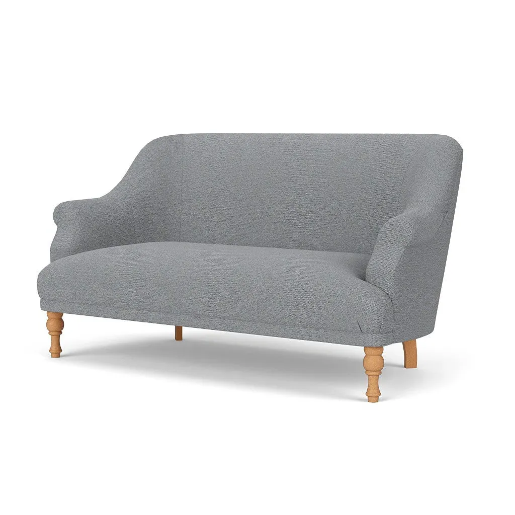Everett 2-Seater Sofa - Blue Marl, House Weave