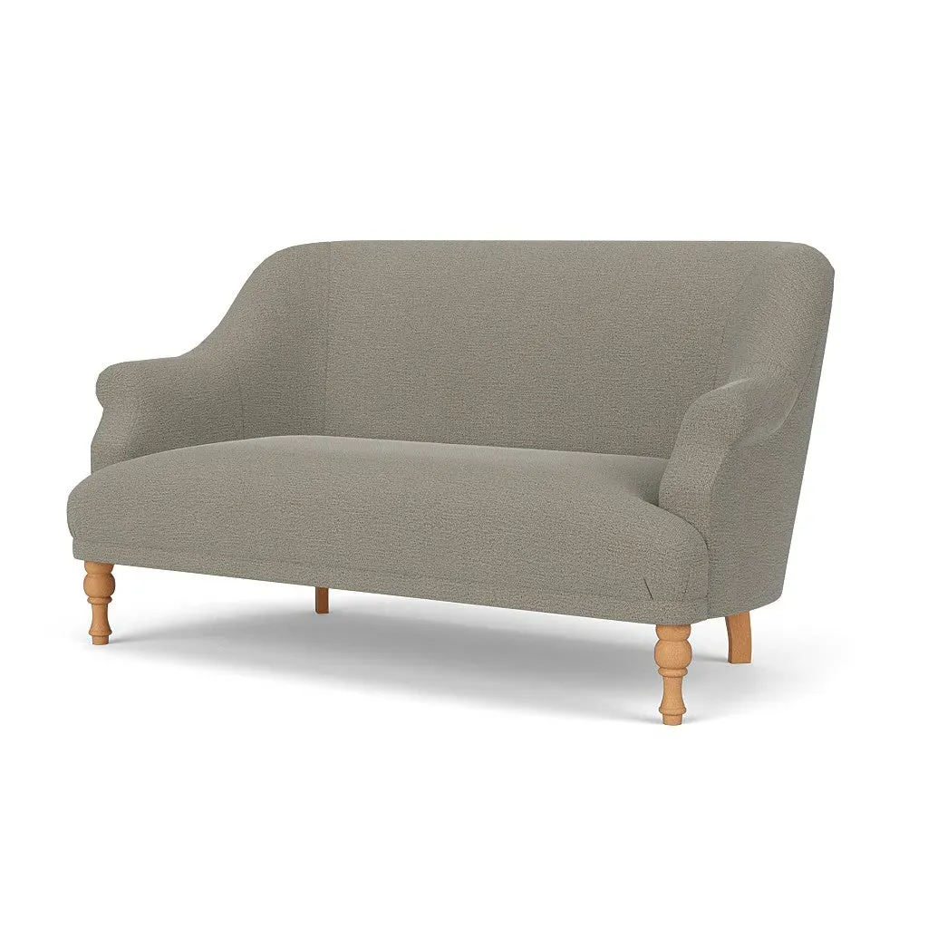 Everett 2-Seater Sofa - Flax, Rustic Weave