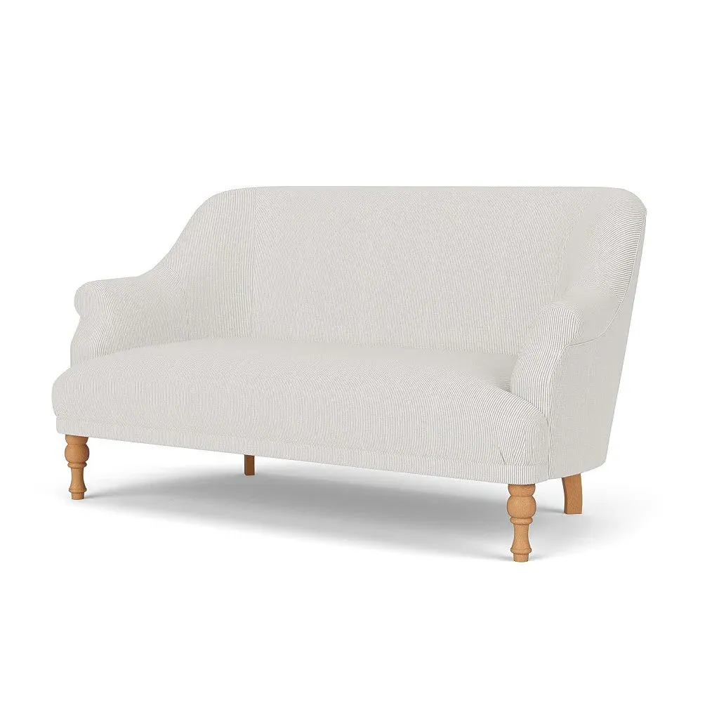 Everett 2-Seater Sofa - Grey, Broadway Stripe