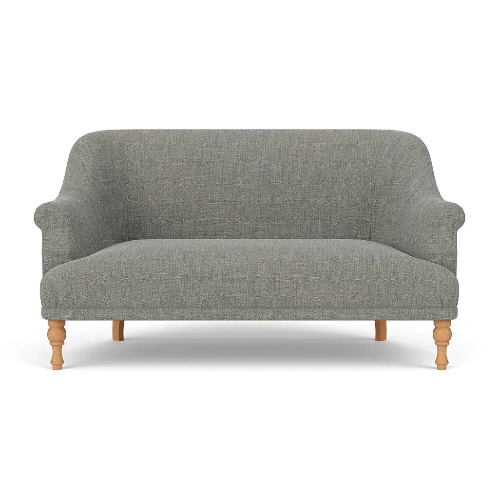 Everett 2-Seater Sofa - Grey Marl, Rustic Weave image