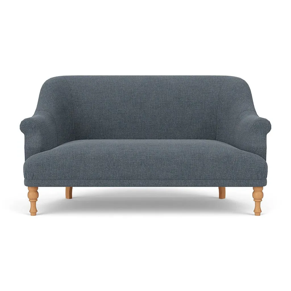 Everett 2-Seater Sofa - Indigo, Rustic Weave image