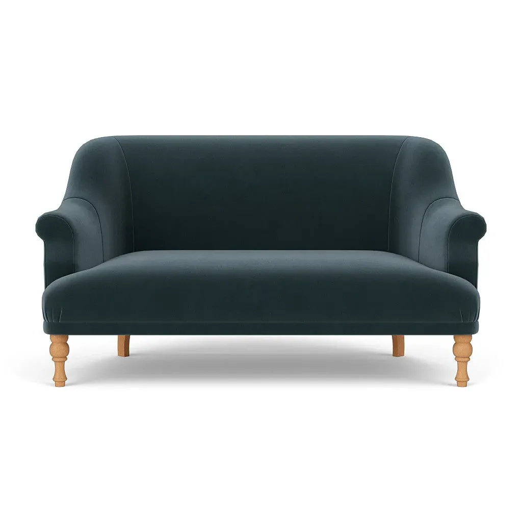 Everett 2-Seater Sofa - Night Sky, Matt Velvet image