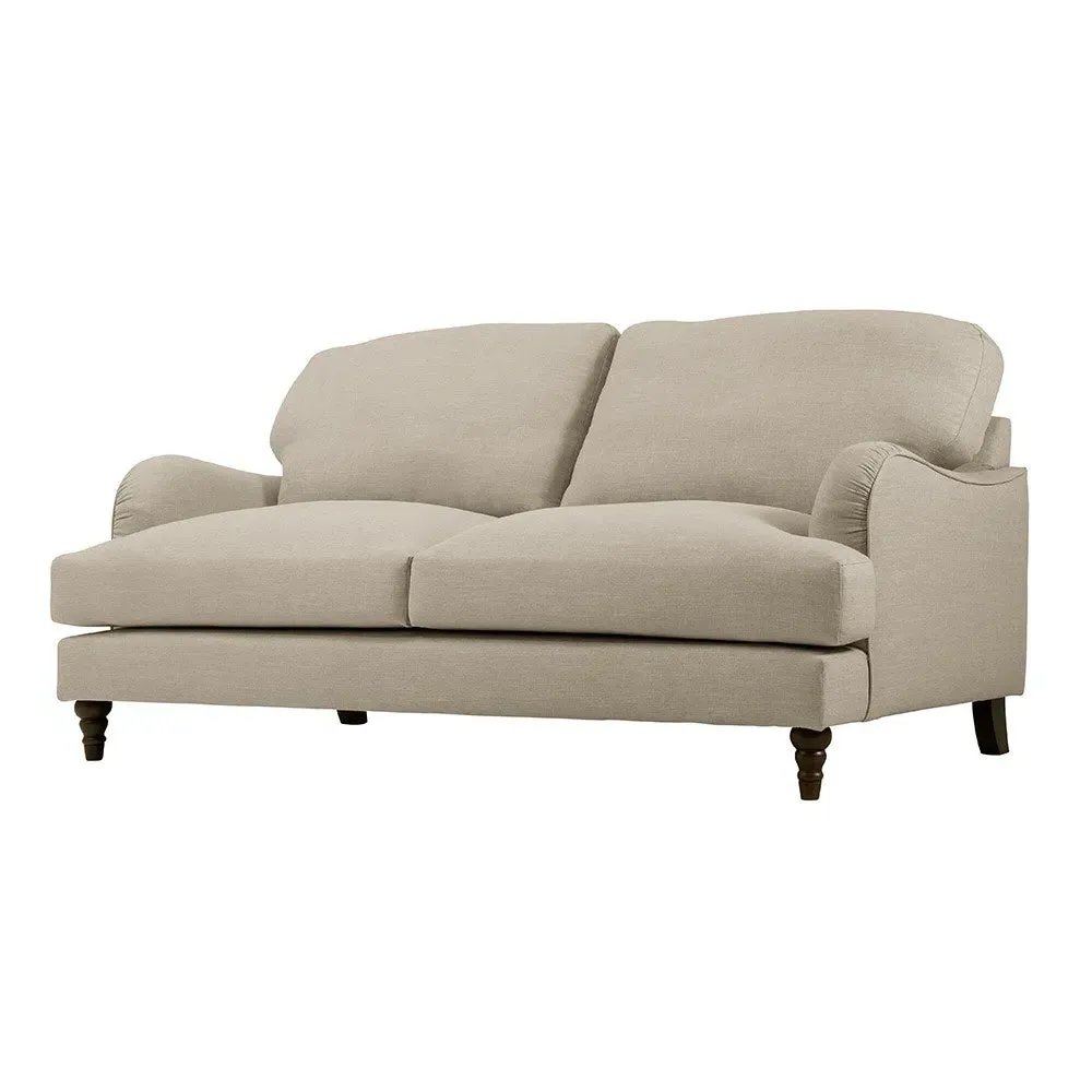 Burton 3-Seater Sofa - Natural, House Linen Mix