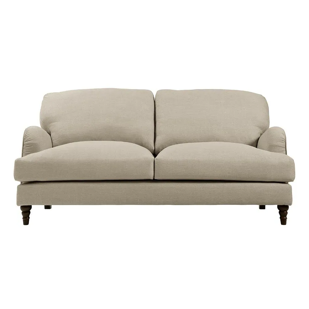 Burton 3-Seater Sofa - Natural, House Linen Mix