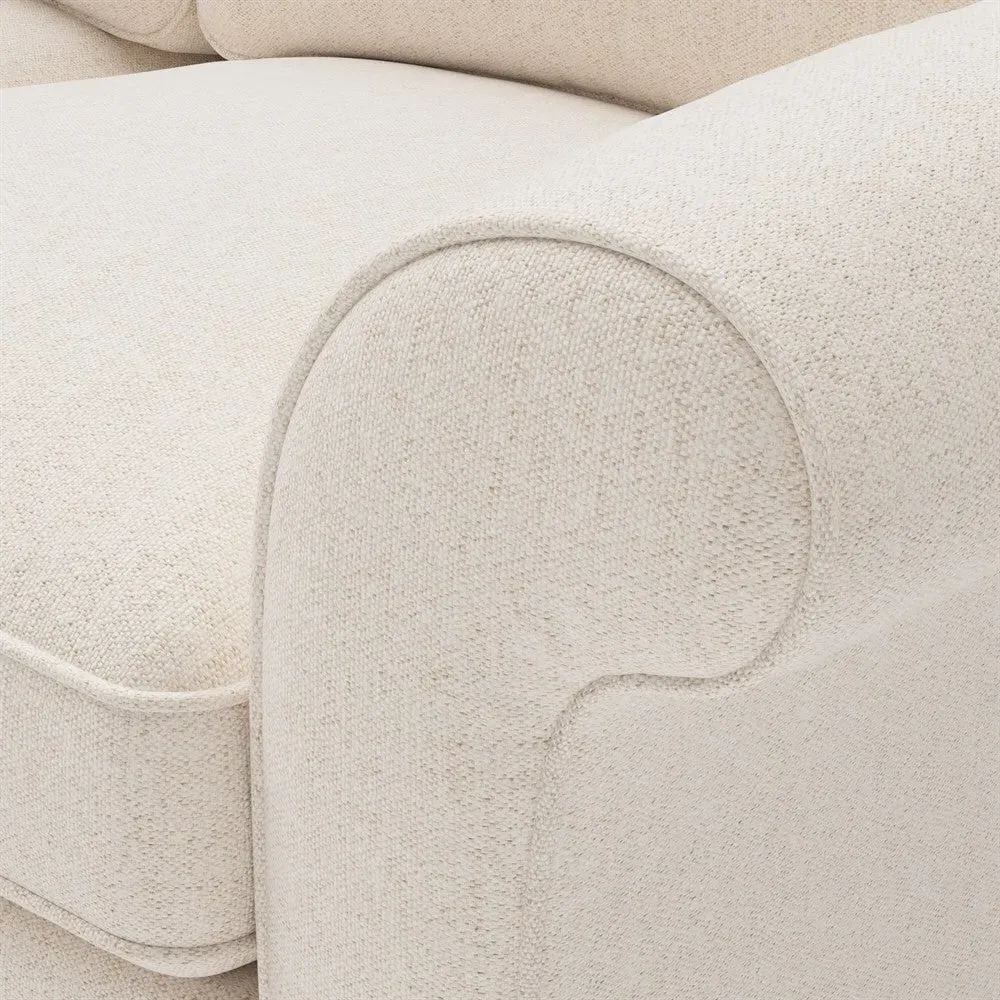 Hurley Large 2-Seater Sofa - Natural, Rustic Weave