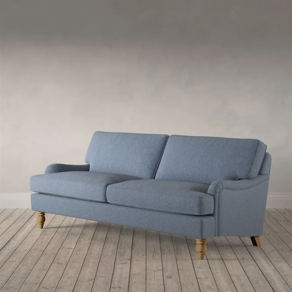 Morris 3-Seater Sofa - Indigo, Rustic Weave image