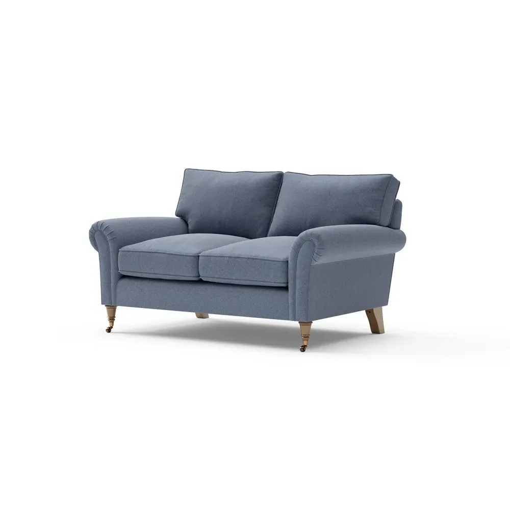 Osbourne 2-Seater Sofa - Indigo, House Linen Mix image