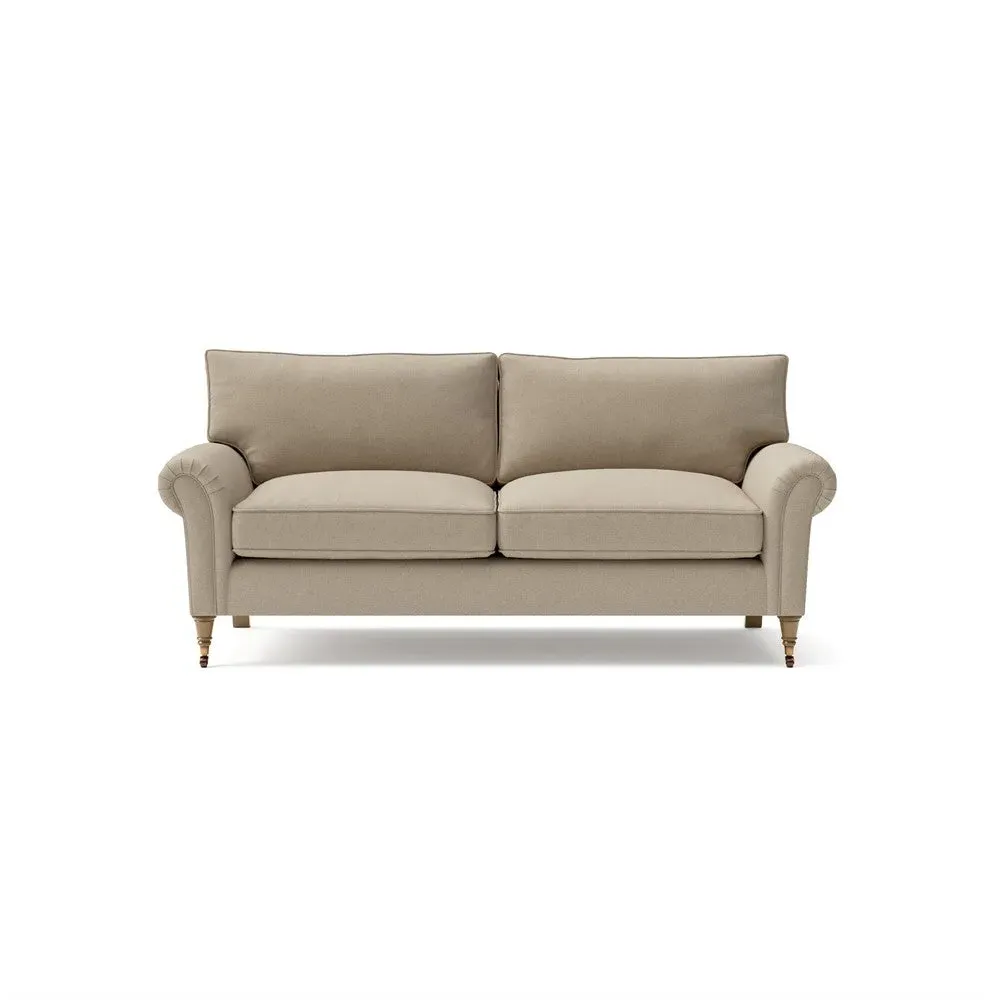 Osbourne 3-Seater Sofa - Natural, House Linen Mix