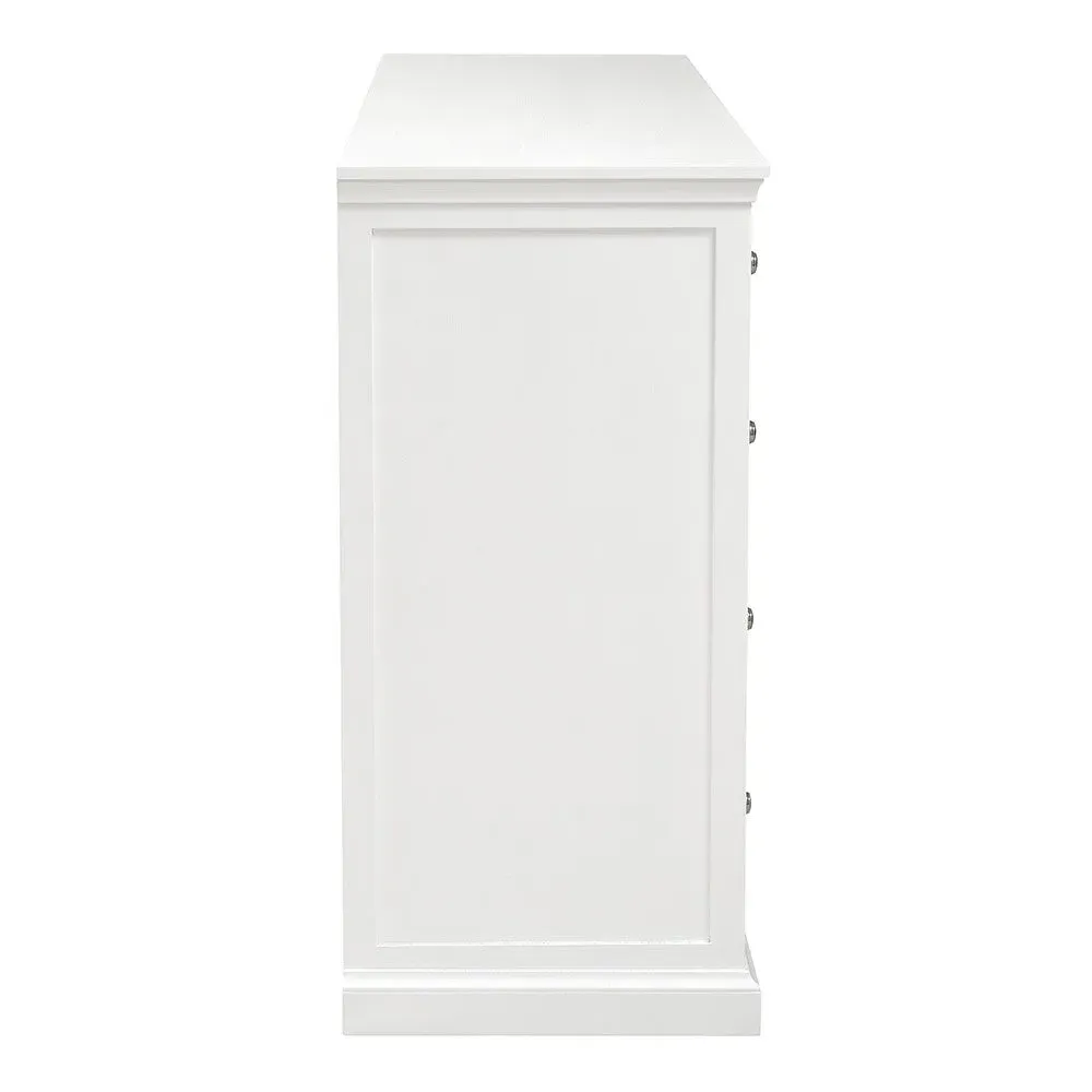 Fairford 10 Drawer Chest - Soft White