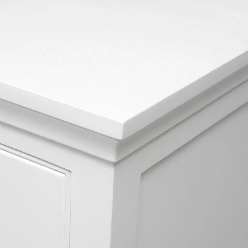 Fairford 10 Drawer Chest - Soft White