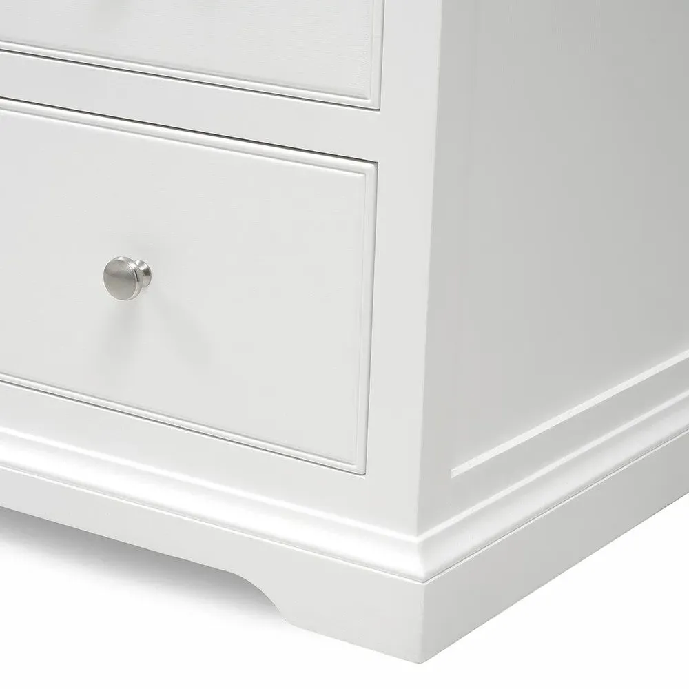 Fairford 10 Drawer Chest - Soft White