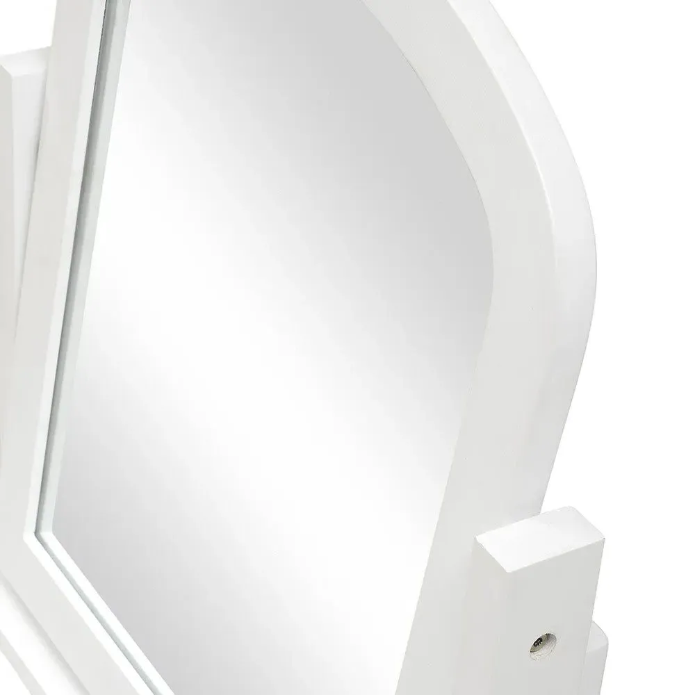 Fairford Dressing Table Mirror - Soft White
