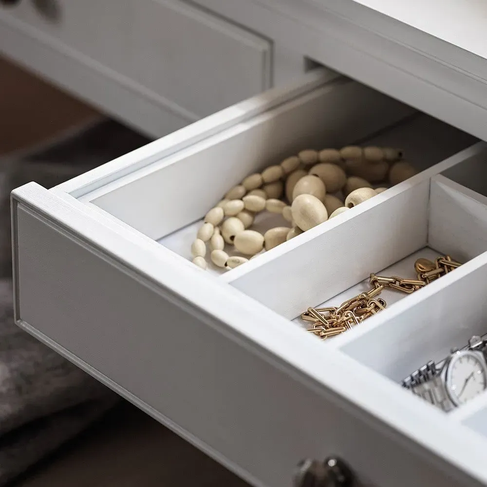 Fairford Dressing Table - Soft White