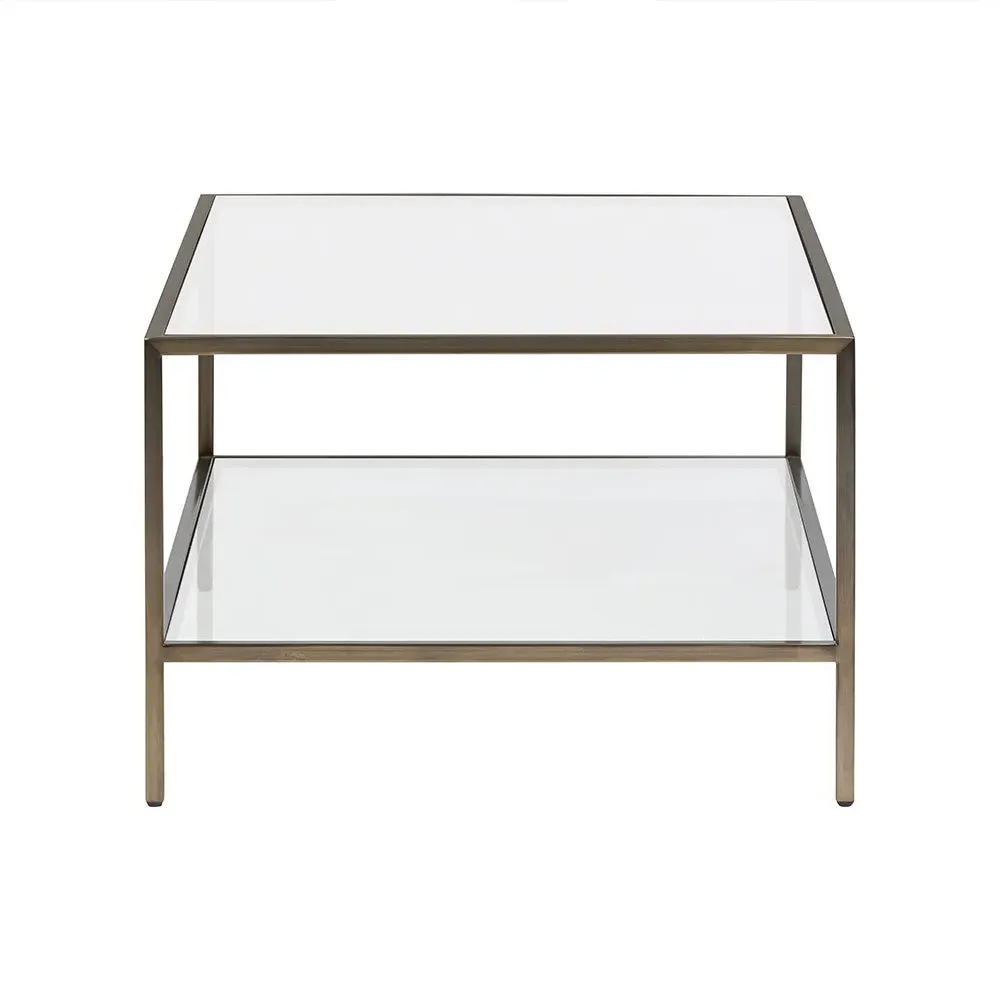 Foxcote Rectangular Coffee Table - Brushed Bronze