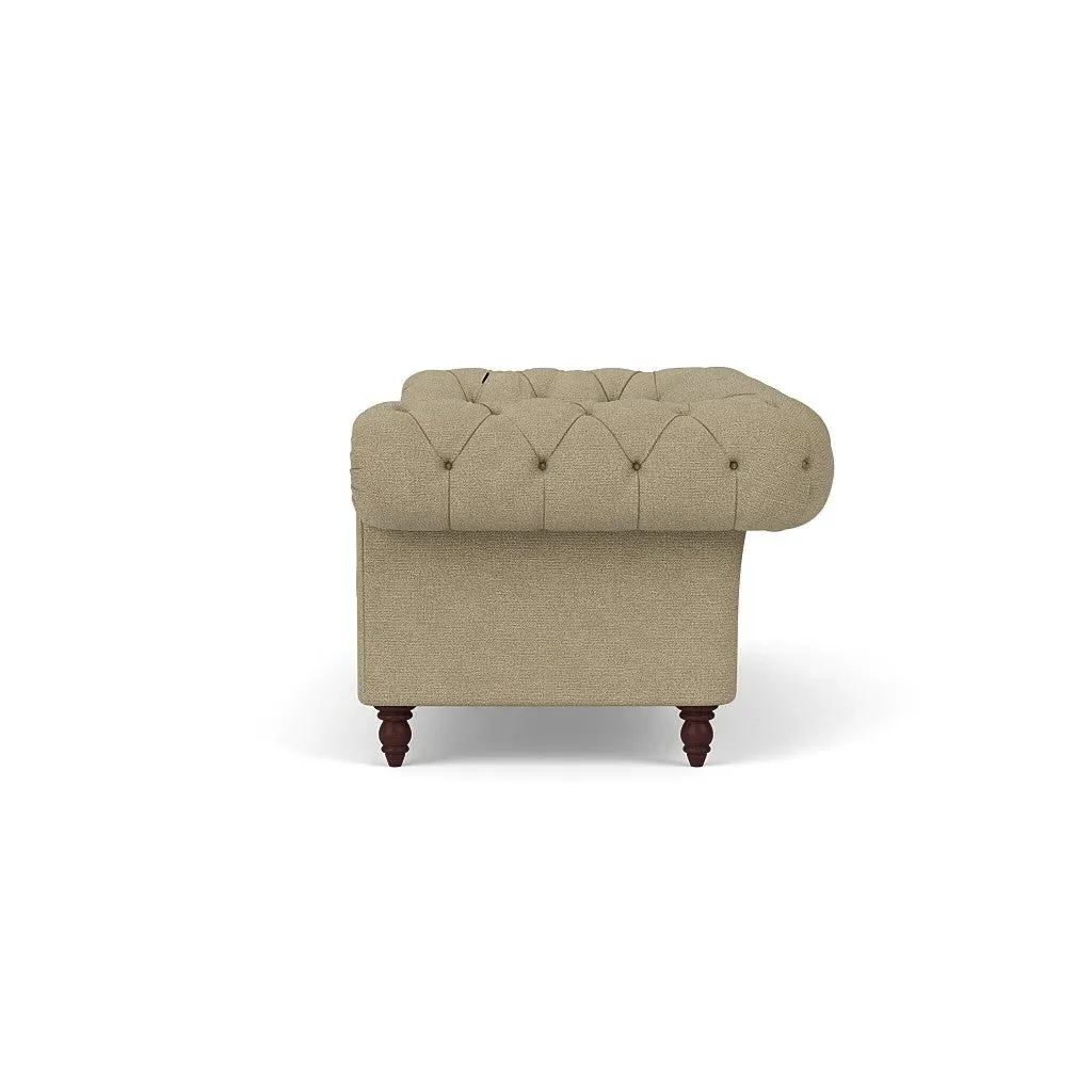 Large 2 Seater Sofa - Green Marl, House Weave