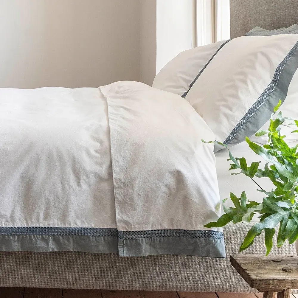 Hatherley Double Duvet Cover Set - Blue